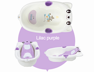 Purple store baby tub