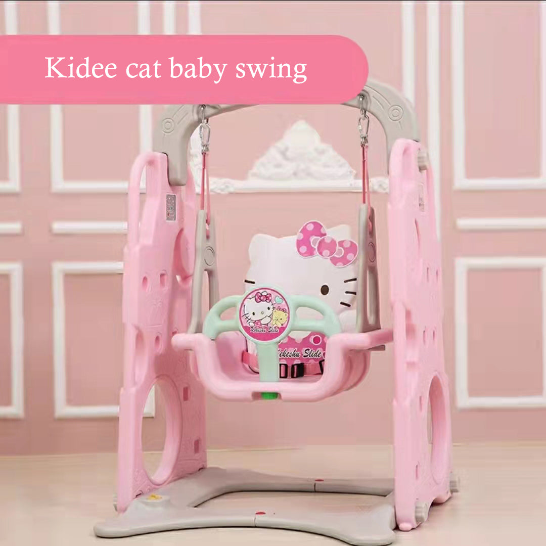 Hello kitty baby store swing