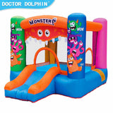 Doctor Dolphin Inflatable Castle - monster party