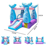 Doctor Dolphin Inflatable Castle - mermaid
