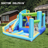 Doctor Dolphin Inflatable Castle - party pool