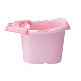 Big hippo Bath tub with cup - pink