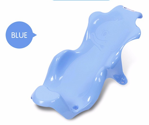 Duck newborn baby non-slip bath seat support - blue