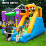 Doctor Dolphin Inflatable Castle - Dog friend