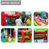 Doctor Dolphin Inflatable Castle - ball party